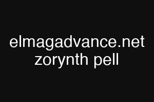 elmagadvance.net zorynth pell
